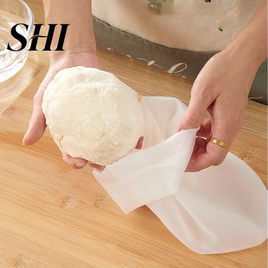 Силиконовый пакет для маринования мяса, замешивания теста, многоразовый, пищевой, без запаха, для раскатывания теста, кухонный инструмент для выпечки