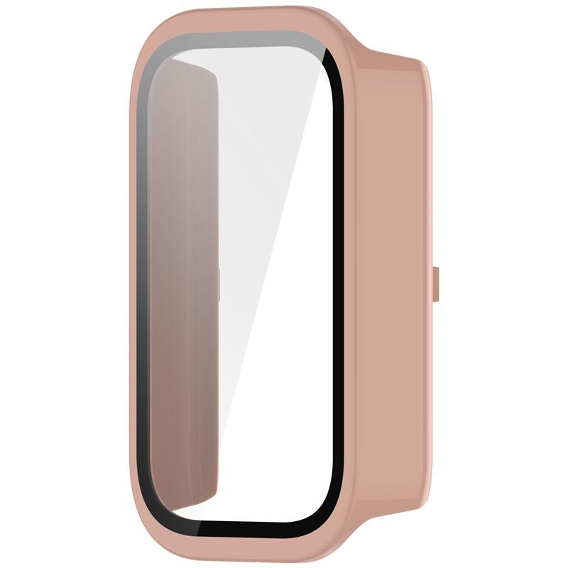 Жесткий чехол для ПК, стекло для Xiaomi Band 9, активное закаленное стекло, защитная пленка для экрана, аксессуары для Redmi Band 3, полное покрытие, бампер