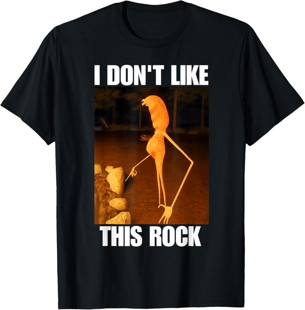 Marcus The Worm I Dont Like This Rock TShirt MenWomen Fashion Casual Streetwear
