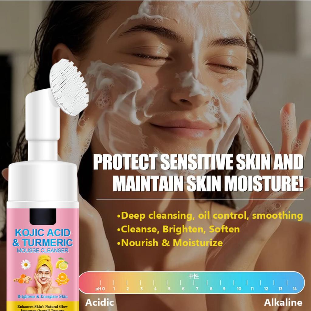 Foaming Face Wash For Exfoliation, Pigmentation Removal And Even Skin Tone 100ml