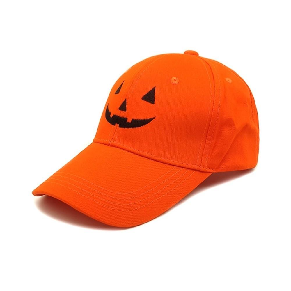 Lightweight Halloween Baseball Cap UV Protection Sunshade Cap Funny Pumpkin Embroidery Hat Outdoor