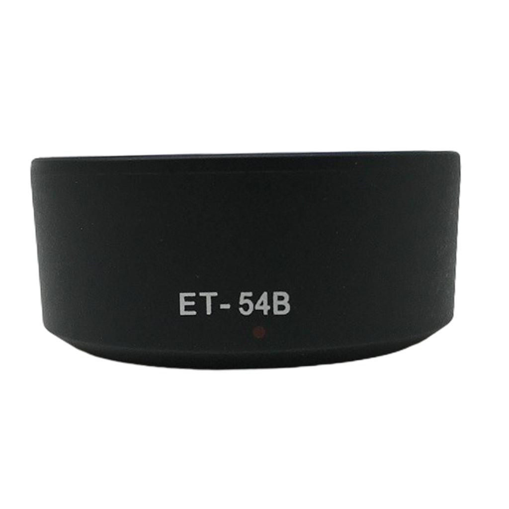 Lens Hood Replacement ET-54B Camera Lens Shade for EF-M 55-200mm STM EOS M3 M10 52mm Lens Cap