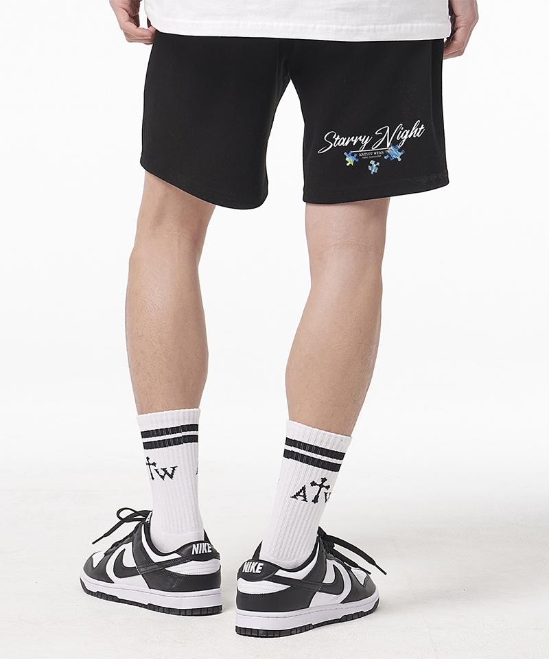 ARTISTWEAR [Atw] Starry Night Half Pants