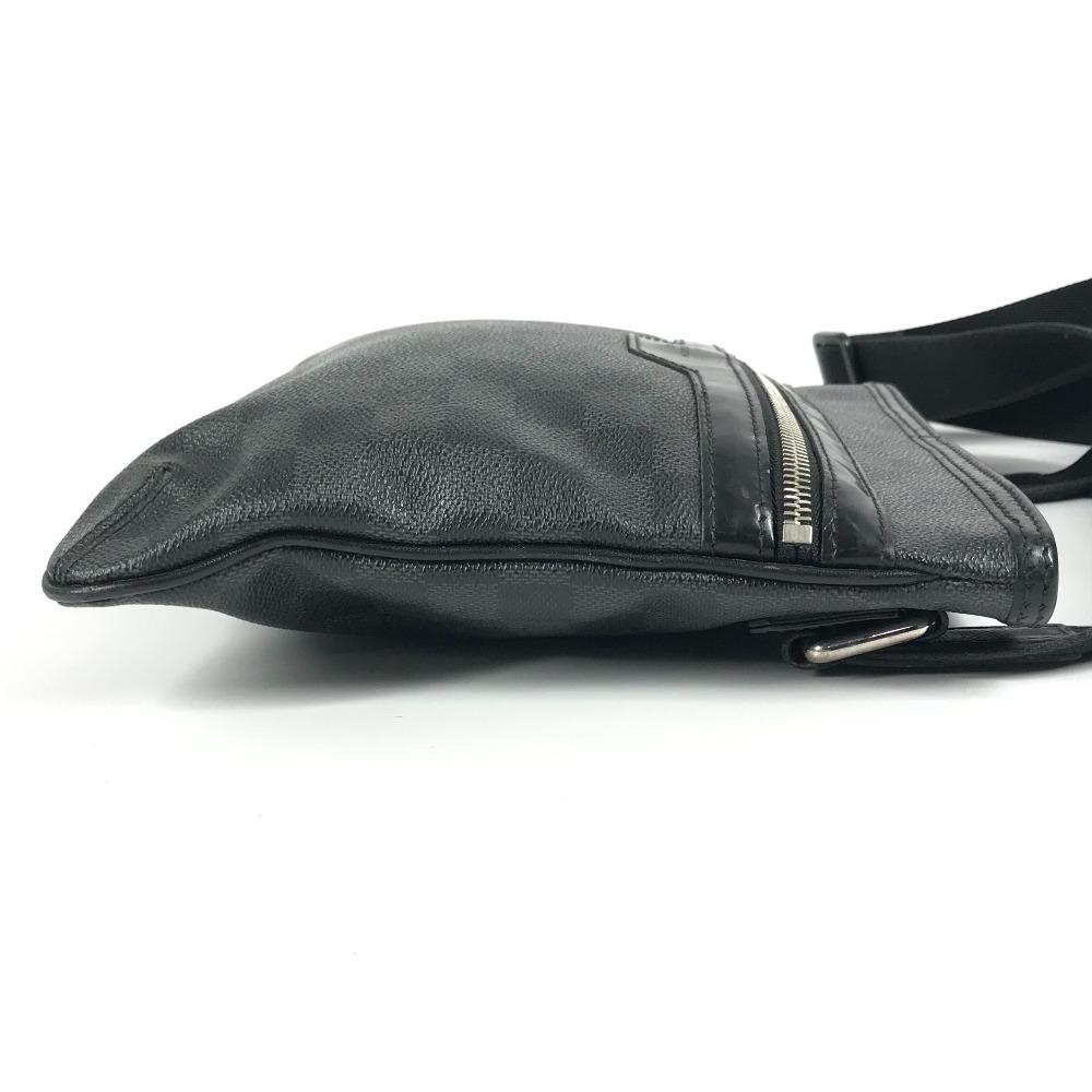 Louis Vuitton N58028 Damier Graphite Tomas Pochette Crossbody Shoulder Bag