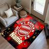 Bayern Munich Crest Carpet Perfect for Living Rooms Outdoor Playrooms Dining Room Anti-slip Rug Anime Office Decor Perfect Birthday/Christmas Gift Ide
