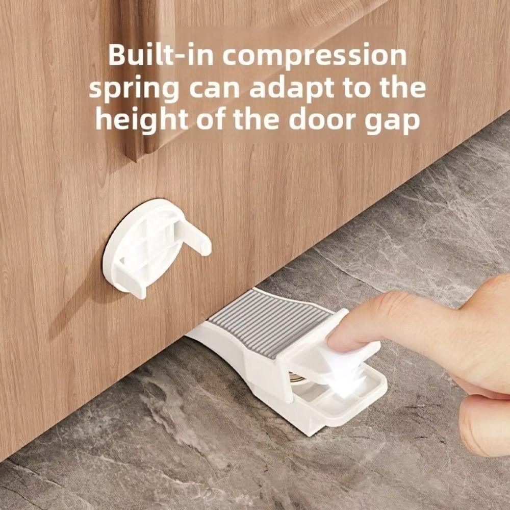 Adjustable Anti-collision Door Stopper No Punching Floor Door Block  Door Protection