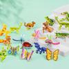 25Pcs 3D Paper Insect Puzzle Children'S Toys Cartoon Insect Assembly Model