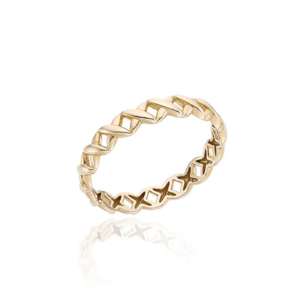 Lloyd Volume Cross Pattern 14K Women'S Ring Lrs23010G