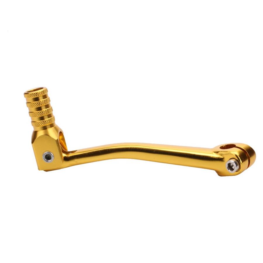 Черный фрезерованный алюминиевый складной рычаг переключения передач для мотоцикла