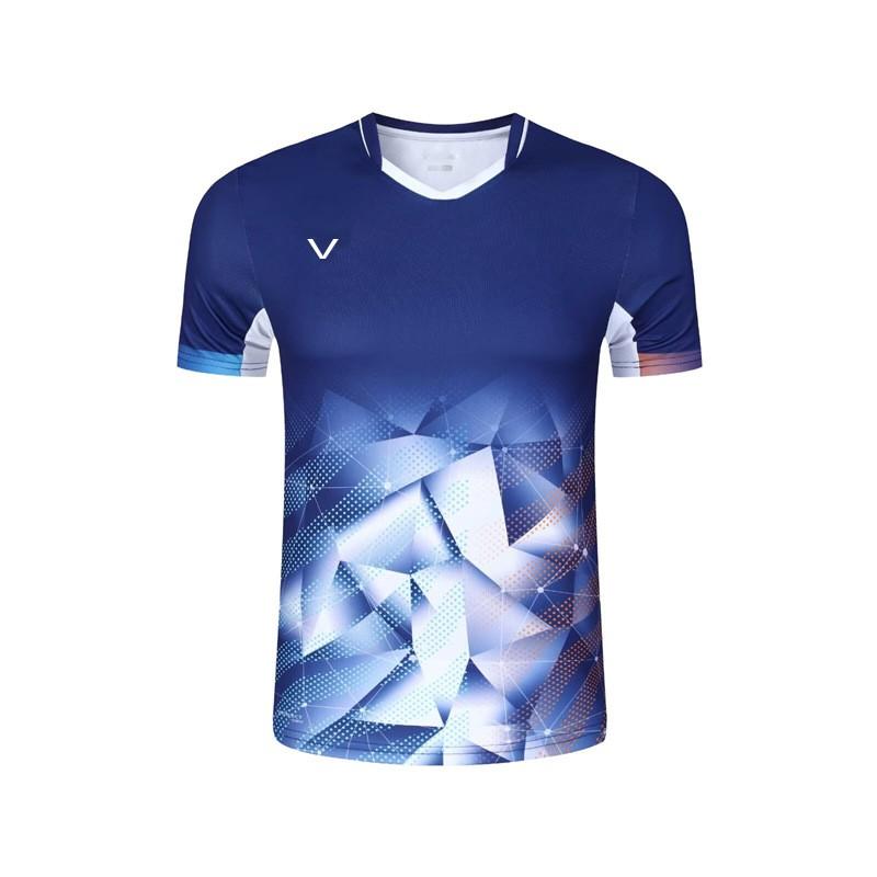 Unisex Badminton Shirt Short Sleeve Sport Tee Men Women Kids Breathable Training Competition Wear