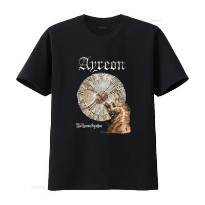 Ayreon The HuУнисекс Equation Классическая футболка Доступна в размерах от S до 5XL винтажный уличный стиль Удобная
