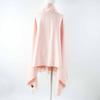 Very Good HERMES shawl Extra large with embroidered logo pink cashmere Women Used