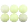 6pcs Night Golf Balls Luminous Fluorescent Golf Balls Long Lasting Bright Glow In Dark