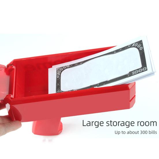 Электрический Игрушечный Пистолет для Разбрасывания Денег Работающий от Батареек Ручной Игрушка для Разбрасывания Поддельных Денег Сделай Денежный Дождь