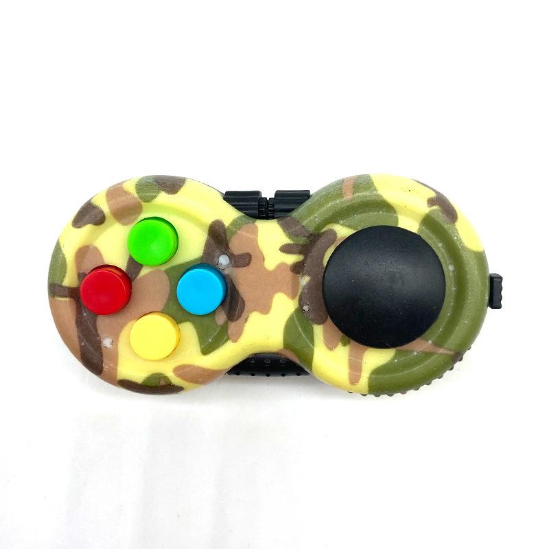Fidget Pad с 8 функциями Fidget Fidget Контроллер Снижающий Стресс Fidget Игрушка Куб Снимает Стресс и Тревогу Игрушки
