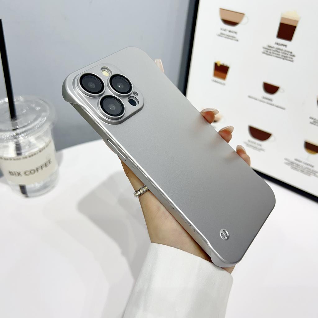 Applicable To IPhone 15 Mobile Phone Case Matte Frameless Apple 16 Promax Protective Case 14/13 Anti-fingerprint