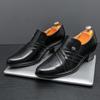 Высококачественные мужские деловые туфли из кожи, увеличенная высота, британские туфли, мужские туфли с острым носком, свадебные туфли, бесплатная доставка