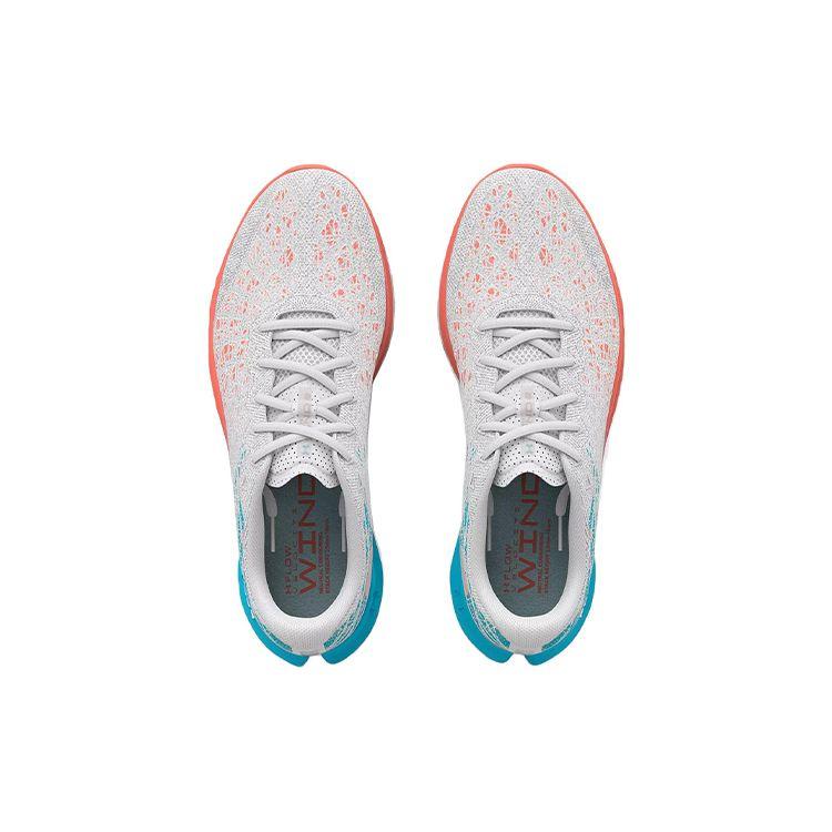 Under Armour Flow Velociti Wind 2 Удобная ткань Низкий верх Повседневные кроссовки для бега Женские кроссовки Дымчато-серый 3025662-103