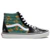 Vans Kukutani X Sk8 Hi Удобные Модные Прочные Высокие Кеды для Скейтборда Мужские Кроссовки Зеленые Черные V38CFKUKUTANI