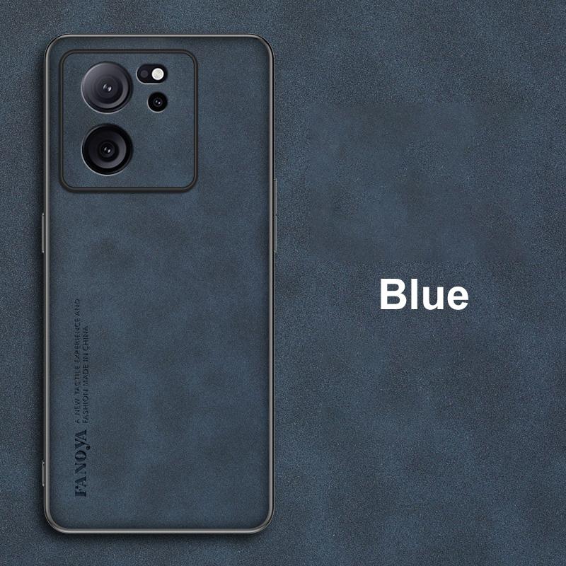 Роскошный кожаный чехол для Xiaomi Mi 13T Pro Матовая задняя крышка Силиконовый чехол для телефона с полной защитой для Xiaomi Mi 11T 12T Pro Coque