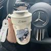 GLC GLB Car Tumbler Vacuum Flask Coffee Mug Portable Thermal Cup For Mercedes Benz AMG W204 W205 W203 W211 W212 W213 W201 W210