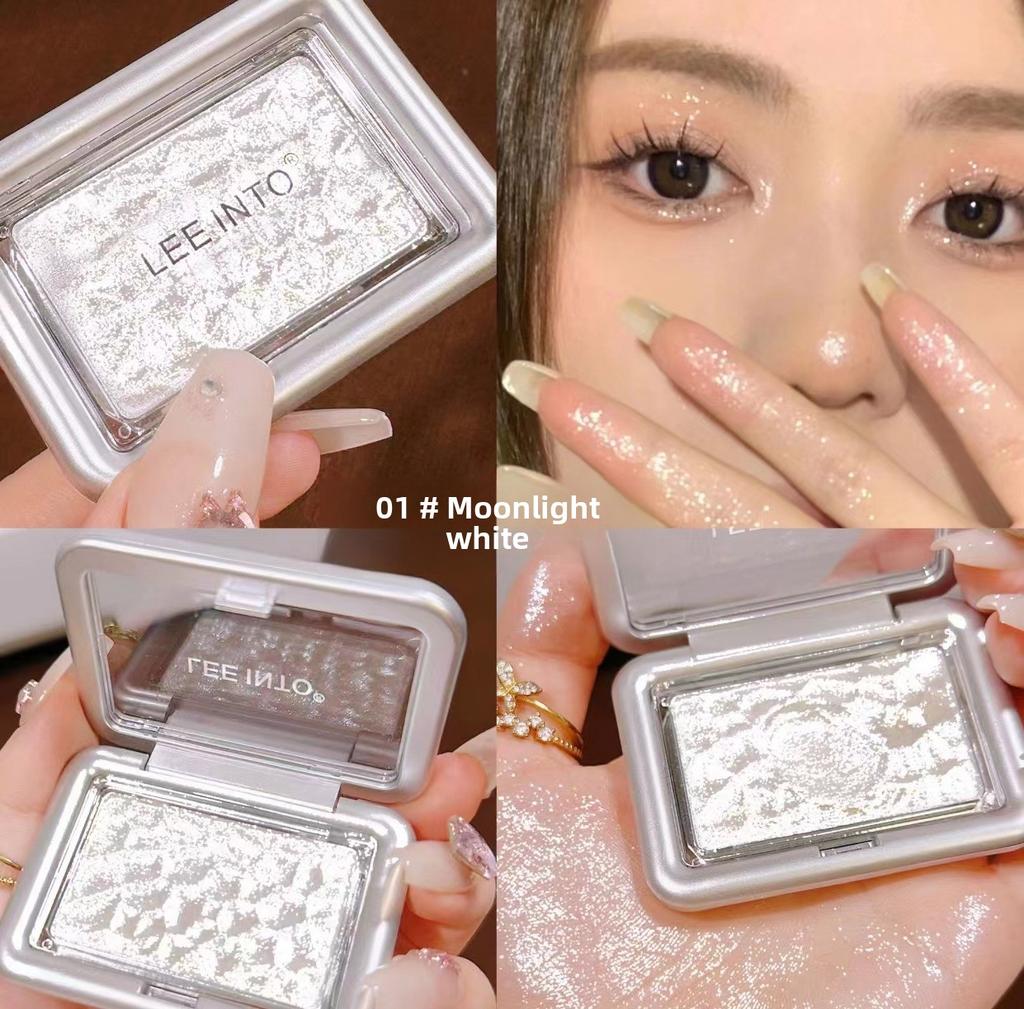Dream Floating Highlighter Powder, перламутровый мерцающий хайлайтер для лица, палетка для контурирования, осветляющая макияж