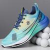 Модные мужские новые кроссовки для бега на открытом воздухе и отдыха, весна-осень, с цветными блоками, удобные, с мягкой подошвой, для путешествий, для пар
