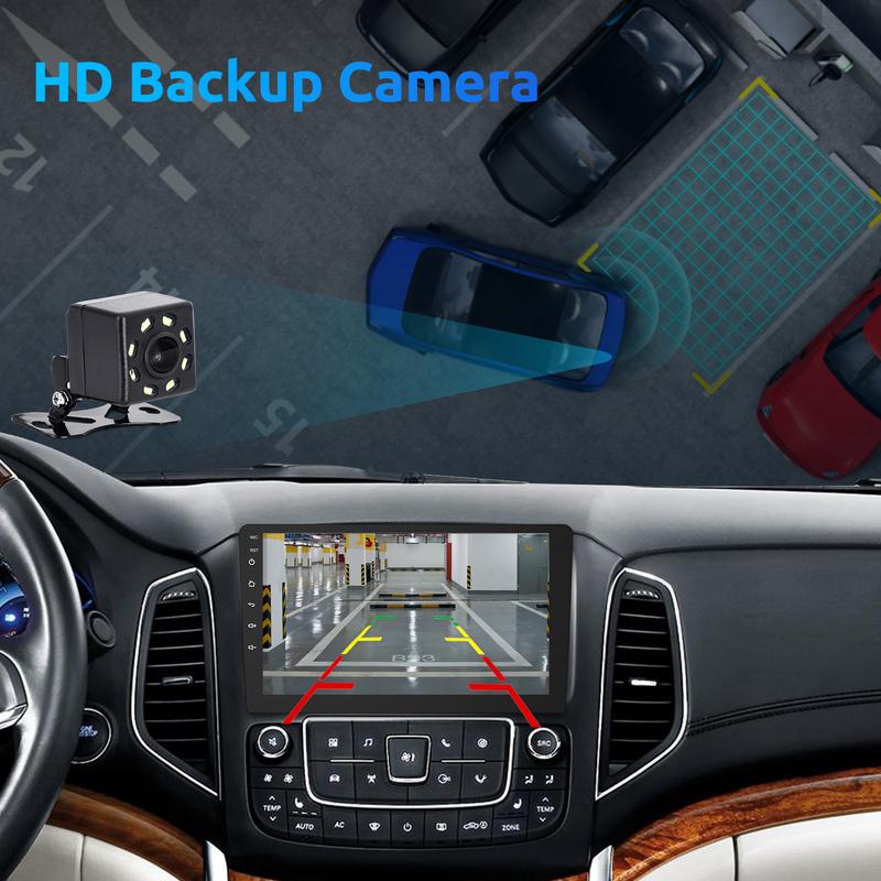ESSGOO 9" Carplay Android Auto Car Radio AM 522~1629 kHz 2Din Android 4G 64G Universal Multimedia Player Autoradio Stereo GPS