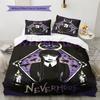 Comedy  Pattern Bedding Quilt Set Quilt Cover Pillowcase Home Decoration Birthday Gift (1 * duvet cover + 2 * pillowcase, without core)