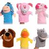 Stuffed Plush Hand Doll Appease Toys Hand Finger Puppets Kid Gifts Animal Hand Puppet  Parent-child
