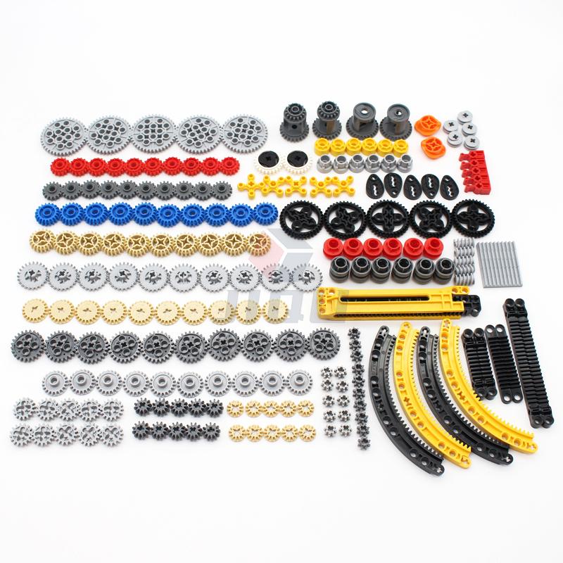 Нетоксичный Moc Высокотехнологичный Рычаг Передачи Шестерня Штифт Соединитель Панель Оси Рулевое Управление Амортизатор Линейный Привод Конструктор Mindstorms Кирпичи