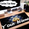 Custom Name Mouse pad Greek Reading Symbol Mouse Pad Desk Mat, Non-Slip Rubber Backer Pad For Computer Notebook Gaming Mouse Pad Birthday Gift