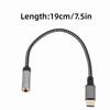 Professional USB Type C to 3.5mm Headphone Jack Adapter for Galaxy S24 S23 S22 S21 Ultra Tablet