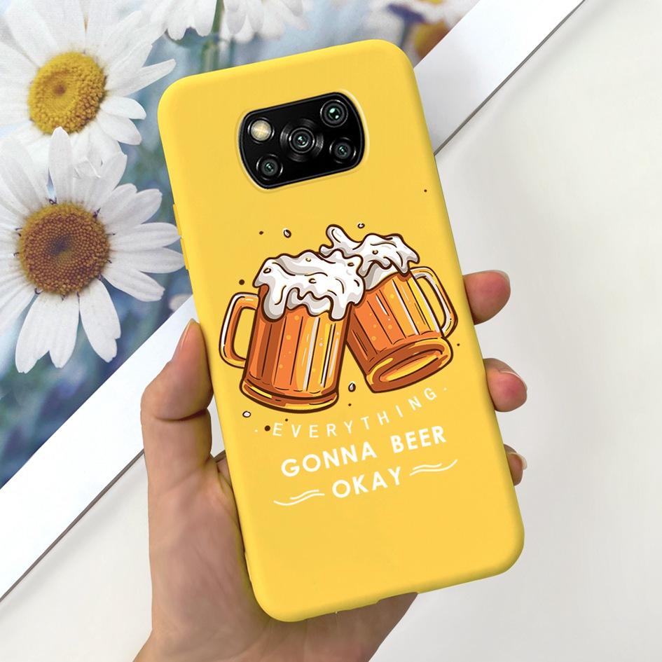 Case For Xiaomi Poco X3 Pro NFC Phone Cover Lovely Dinoaur Butterfly Silicone Soft Cases For Xiaomi Poco X3 GT X3Pro X3NFC Coque