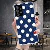 Чехол с принтом в горошек для Samsung Galaxy A12 A22 A32 A52 A72 A02S A51 A50S A71 A70 A31 A20S Note 20 Ultra S10 A10S Galaxy A1