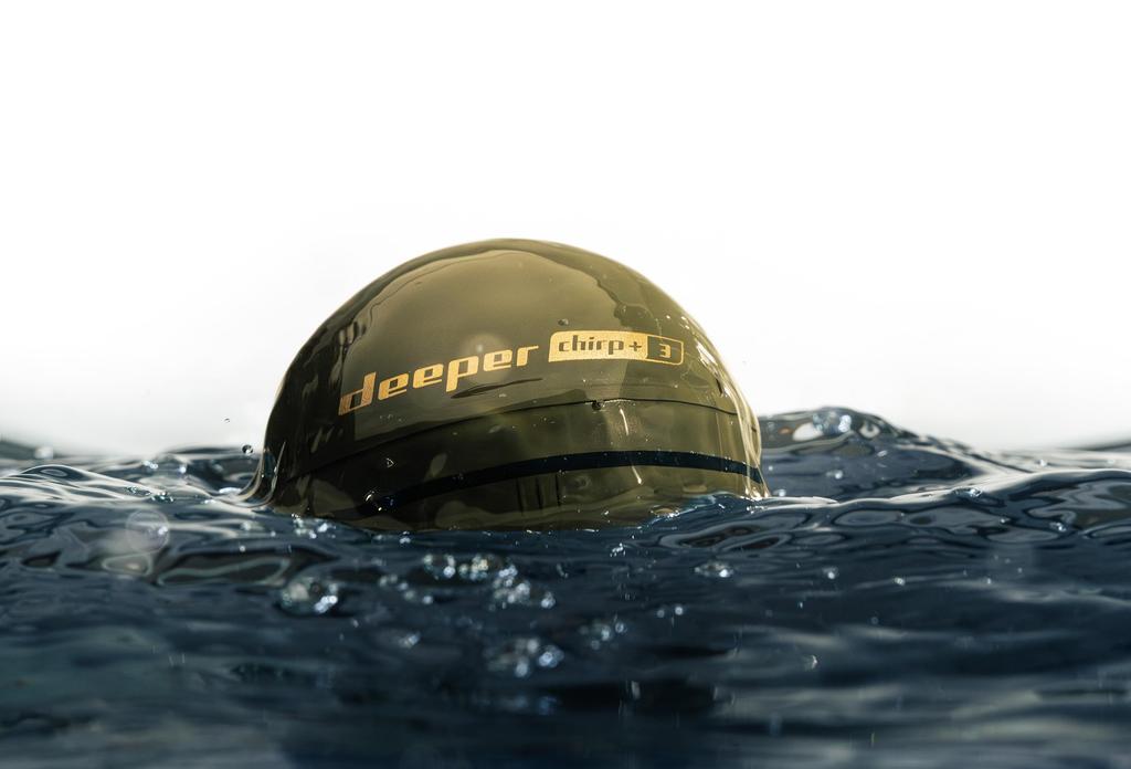 Беспроводной умный эхолот Deeper 3 с 3D-глубиной CHIRP, быстрый, до 15 часов работы от батареи, тройная японская модель 2025 года CHIRP+ Mapping, встроенный GPS,