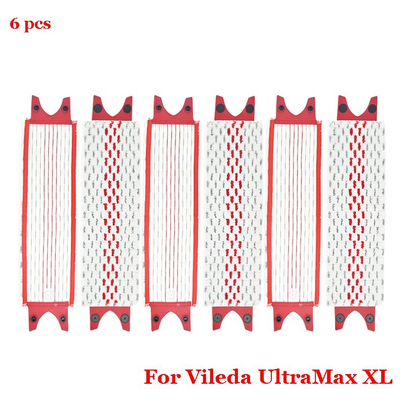 Сменные салфетки из микрофибры для швабры Vileda UltraMax XL, многоразовые, для плоской моющей насадки, быстросохнущие, можно стирать в машине