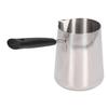 Easy to Clean Turkish Coffee Pot Stainless Steel Milk Warmer Durable Turkish Tea Pot  Coffee Making