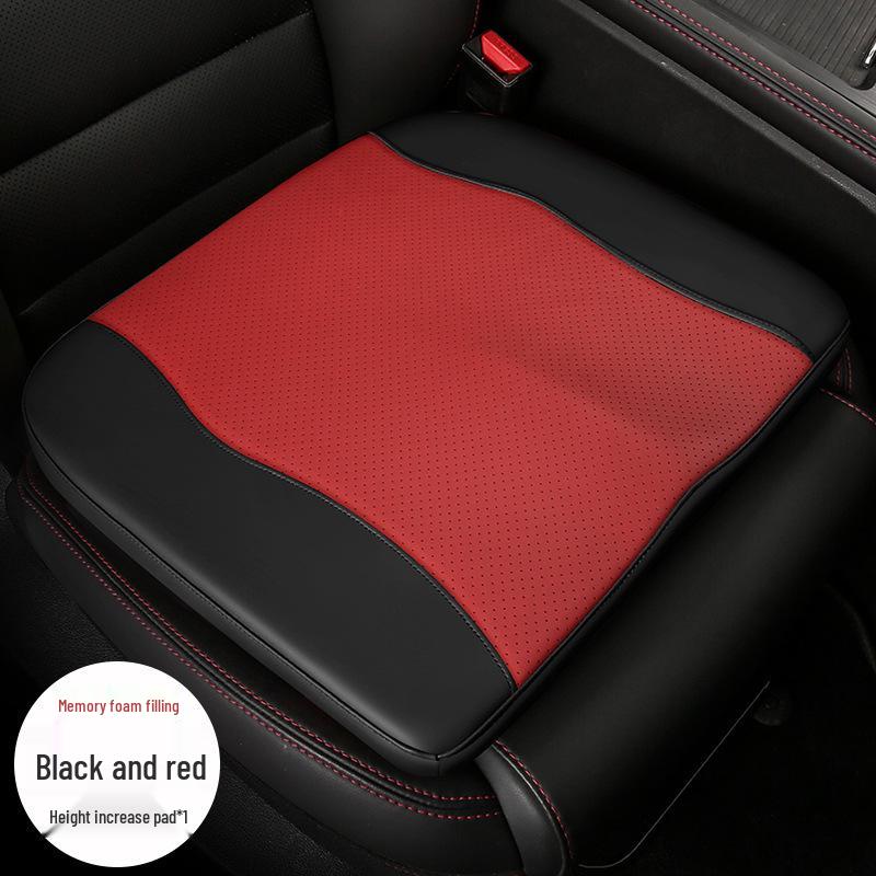 Cross-Border Memory Foam Car Seat Cushion - Matte, No Decoration, Bread Edge Design