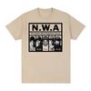 NWA Хип-хоп Крутая Винтажная футболка Сваг Скейт Уличная одежда Y2K 90-е Хлопок Унисекс Футболка Новая ТИШКА ФУТБОЛКА Женские топы