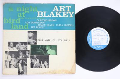 Виниловая пластинка ART BLAKEY - A Night At Birdland, Volume 1 BLP1521 BLUE NOTE 1964 США Джаз Б/у