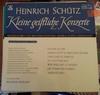 Виниловая пластинка HEINRICH SCHTZ GESAMTLEITUNG WILHE Kleine Geistliche Konzerte Gesamt BM30SL1315 BrenreiterMus Германия Классика Б/у