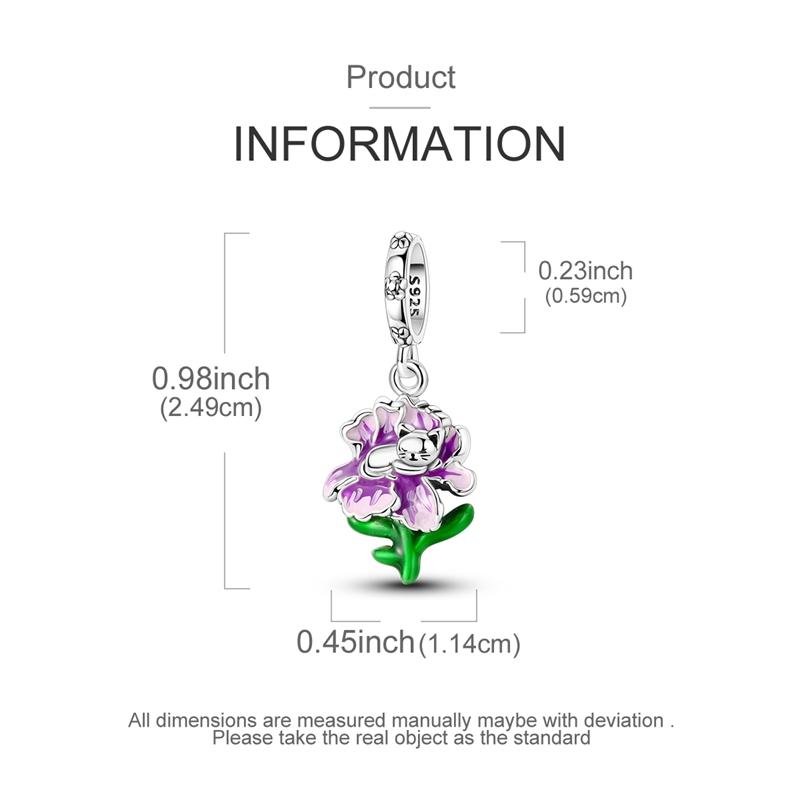 Медные Шармы Бусины Фиолетовый Крест Змея Бант Подвеска Дракон Подходят для Оригинального Браслета Ожерелья Женские Украшения Сделай Сам Подарки