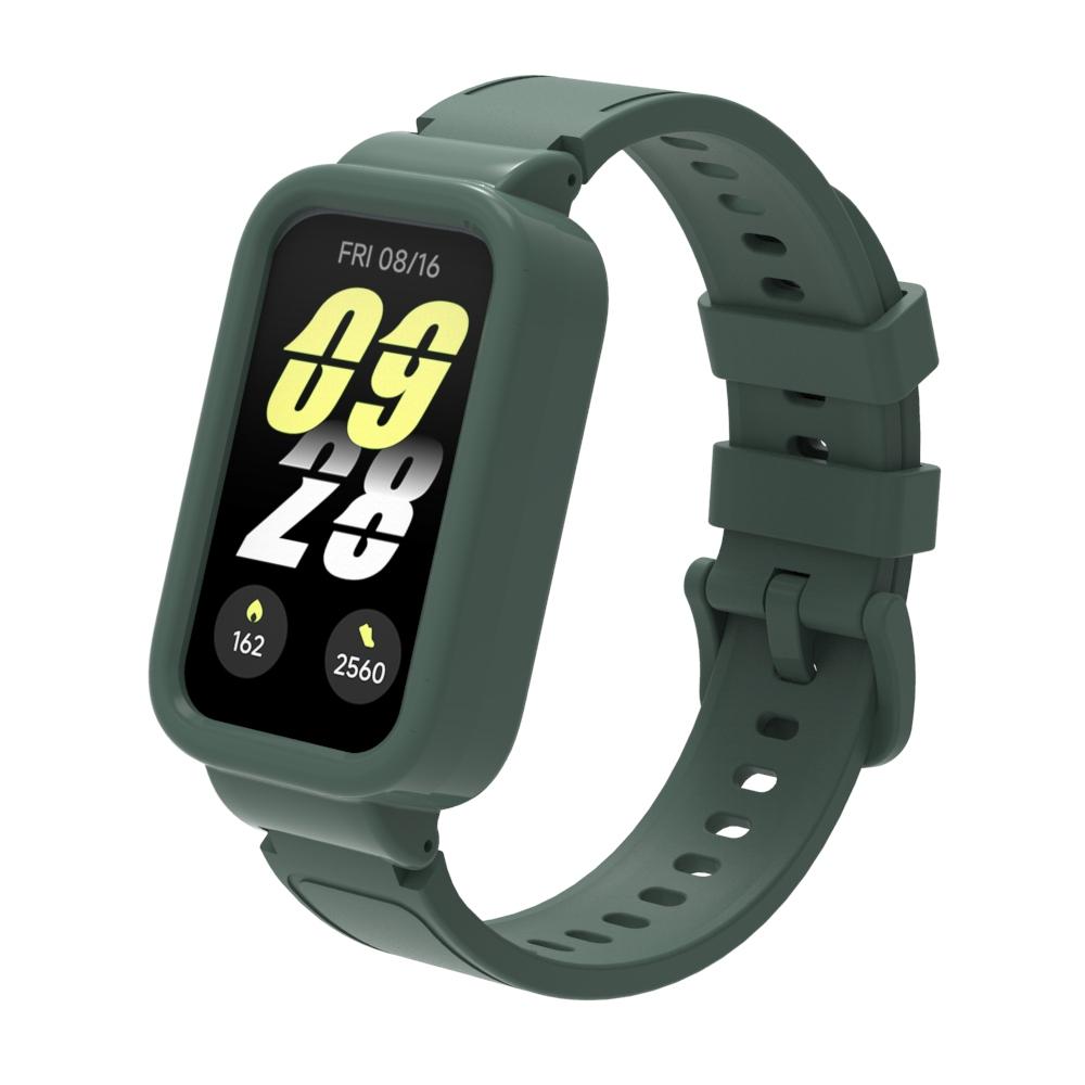 Для Xiaomi mi band 9 активные аксессуары для умных часов sprot Силиконовый браслет correa Защитный корпус Cover для Redmi band 3 Чехол+Ремешок