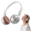 Ретро-современные беспроводные накладные наушники, сверхлегкие (119 г), Bluetooth 6.0, Полноразмерные, Шумоподавление ANC+ENC, Встроенный микрофон, Hi-Fi звук