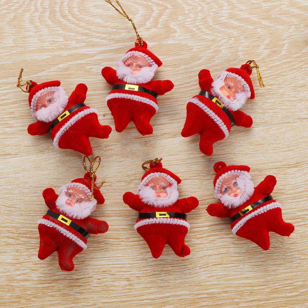 Multi-Color Kids Favors Gifts Party Supplies Santa Claus  Christmas Decoration Xmas Tree Hanging