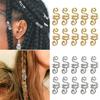 Unisex Braid Jewelry Dreadlock Clips Hair Beads Wig Beads Hair Tube