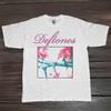 Deftones Lollapalooza Chile Унисекс Белая Хлопковая Футболка S-5XL