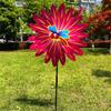 Multistyles Children's Sunflower Windmill Rotating Wind Spinner  Outdoor Party Picnic Decor