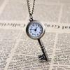 Novel Design Fashion Jewlery Small Size Antique Key Style Cute Star Favorite Pocket Watch